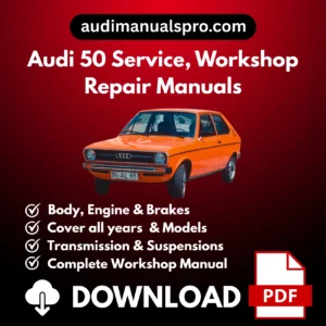 1975-1978 Audi 50 Service And Repair Manual