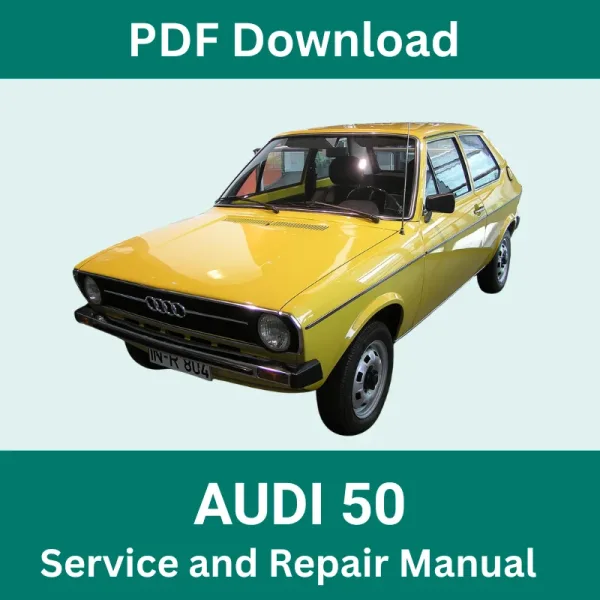 1975-1978 Audi 50 Service And Repair Manual PDF Download