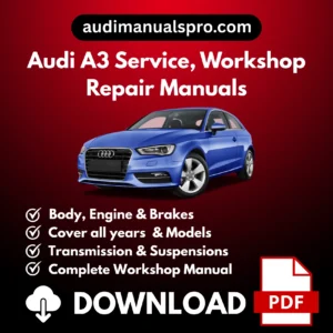 1997-2005 Audi A3 (8L, 8L1) Service And Repair Manual