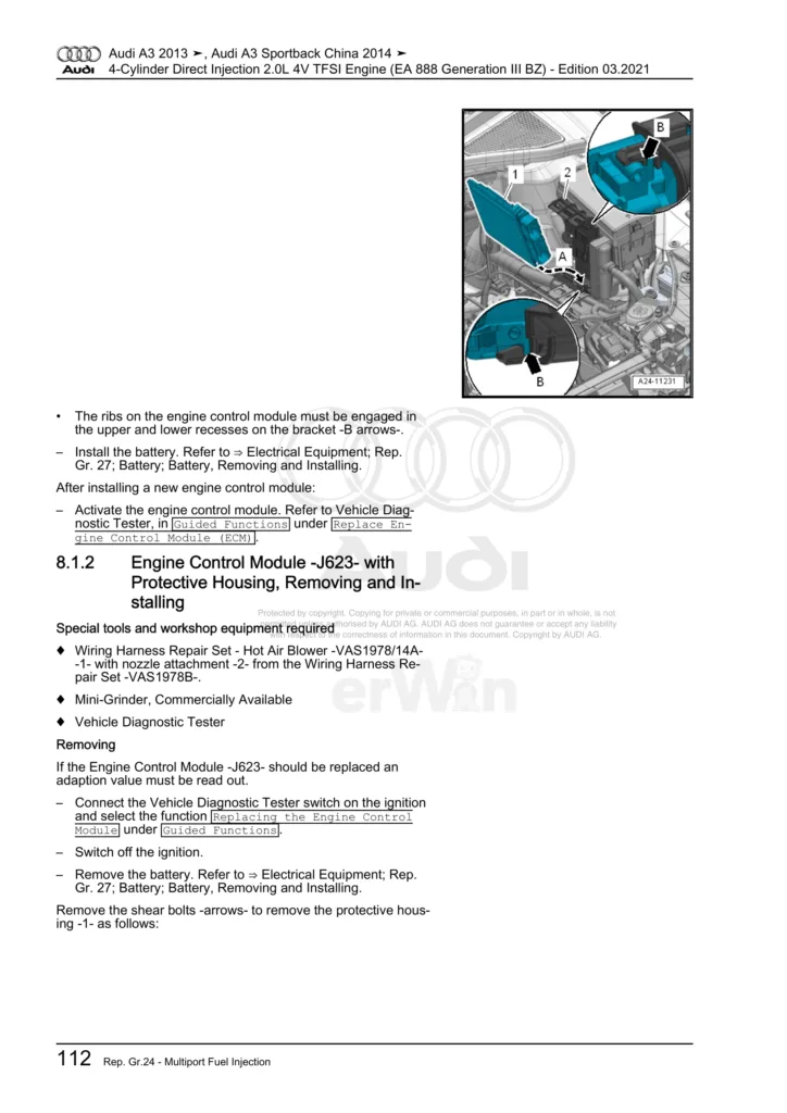 Audi S8 Service and Repair Manual