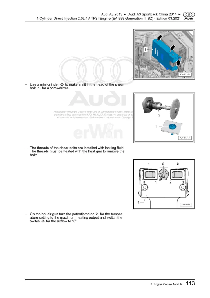 Audi V8 Service and Repair Manual